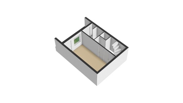 Floorplan - Mathenesserdijk 274B01, 3026 GN Rotterdam